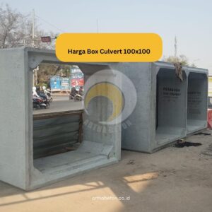 Harga Box Culvert 100x100